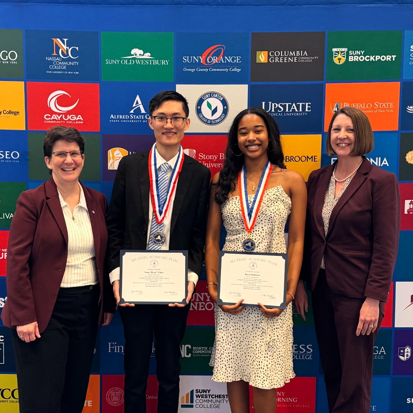 Dr. Kristine Young, YuYu "Ryan" Chien, Kayti Holloway and Dr. Erika Hackman 